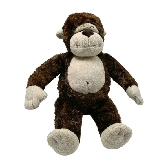 BAB Build-A-Bear Plush Gorilla 18 in  Denim Shorts - Picture 3 of 9
